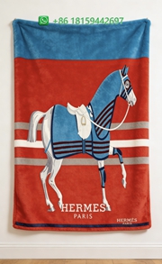 Hermes Throw Blankets